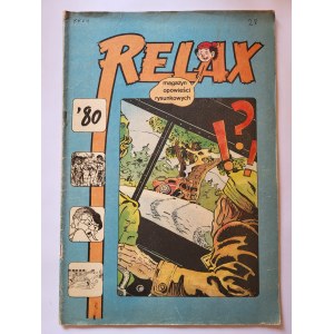 RELAX magazyn opowieści rysunkowych, zeszyt 28, 1980, Stan: db-