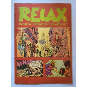 RELAX magazyn opowieści rysunkowych, zeszyt 6/78 (19), 1978, Stan: db+