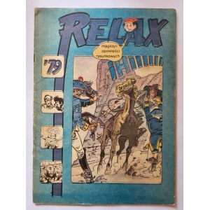 RELAX magazyn opowieści rysunkowych, zeszyt 25, 1979, Stan: db