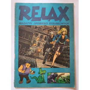 RELAX magazyn opowieści rysunkowych, zeszyt 10, 1977, Stan: db-