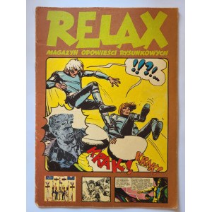 RELAX magazyn opowieści rysunkowych, zeszyt 6, 1977, Stan: dst