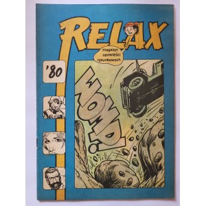 RELAX magazyn opowieści rysunkowych, zeszyt nr 29, 1980, Stan: db+