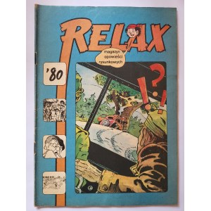 RELAX magazyn opowieści rysunkowych, zeszyt nr 28, 1980, Stan: db