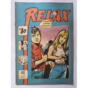 RELAX magazyn opowieści rysunkowych, zeszyt 27, 1980, Stan: db+
