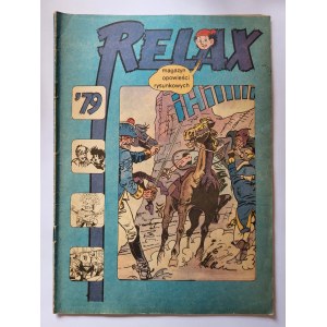 RELAX magazyn opowieści rysunkowych, zeszyt 25, 1979, Stan: db-