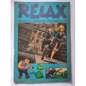 RELAX magazyn opowieści rysunkowych, zeszyt nr 10, 1977, Stan: dst+