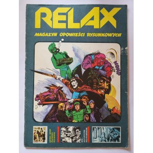 RELAX magazyn opowieści rysunkowych, zeszyt nr 4, 1977, Stan: db-