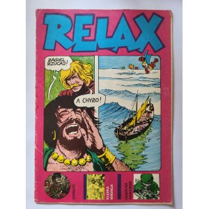 RELAX magazyn opowieści rysunkowych, zeszyt nr 3, 1976, Stan: db-