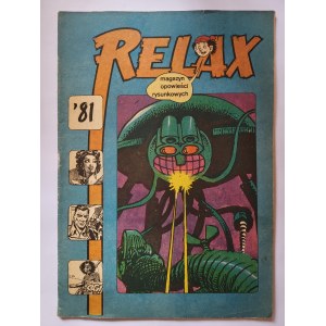 RELAX magazyn opowieści rysunkowych, zeszyt 30, 1981, Stan: db-