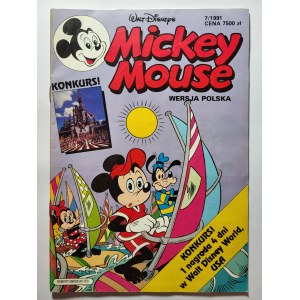 Mickey Mouse 7/1991, Stan: db+