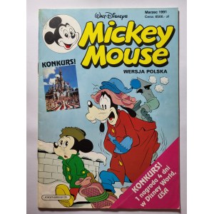 Mickey Mouse Marzec 1991, Stan: db