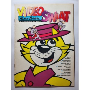 Video Świat Hanna-Barbera nr 11(13) listopad 1991, Stan: bdb