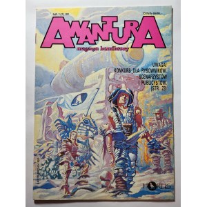 Awantura. Magazyn komiksowy nr 1 (2)/91, Stan: bdb