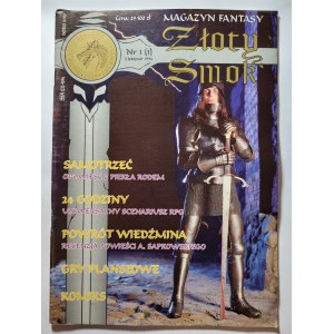 Złoty Smok. Magazyn fantasy nr 1 (1) listopad 1994, Stan: db+