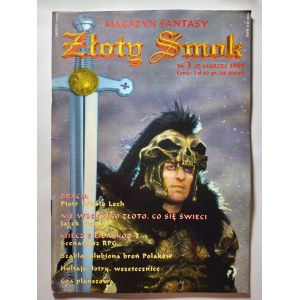 Złoty Smok. Magazyn fantasy nr 3 (5) marzec 1995, Stan: bdb-