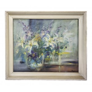 Jadwiga Maria Jarosiewicz, Fleurs, 20e siècle.