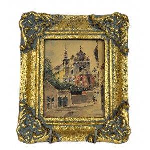 M.Puchalski, View of St. Anne's Church in Warsaw