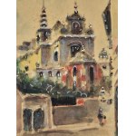 M.Puchalski, View of St. Anne's Church in Warsaw