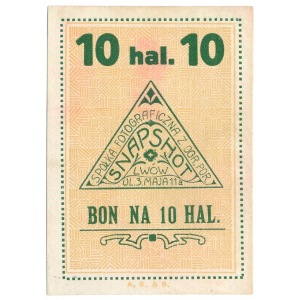 Lvov Snapshot 10 halers (1919) 