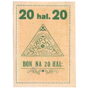 Lwów Snapshot 20 halerzy (1919) 