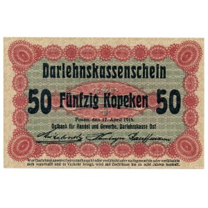 Poznan 50 kopken 1916 short clause