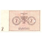 2 mark 1940 Getto Litzmannstadt font type 2 - Excetpionally rare