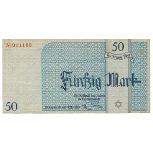 50 mark 1940 Getto Litzmannstadt