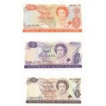 New Zealand - $1. $2, $5. $10, $20 ( 1981-5 ) Hardie type II 