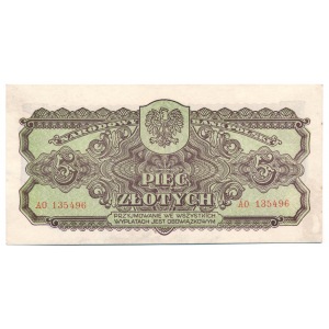 5 zloty 1944 ...owym - AO -