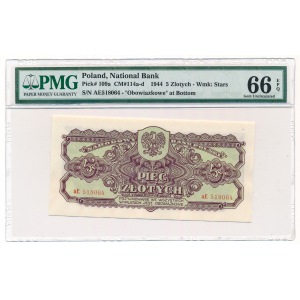 5 zloty 1944 ...owe aE PMG 66 EPQ