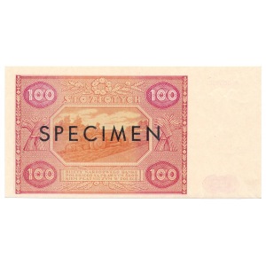 100 zloty 1946 Specimien A 0000000 rare