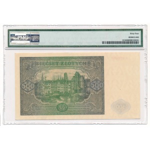 500 zloty 1946 I PMG 64