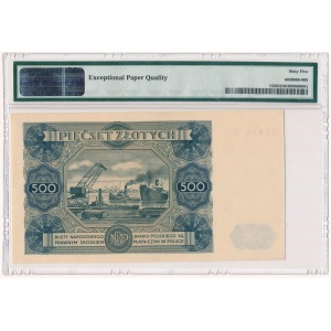 500 zloty 1947 - T2 - PMG 65 EPQ