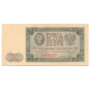 2 zloty 1948 - E -
