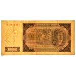 500 zloty 1948 - B - PMG 35 Rare