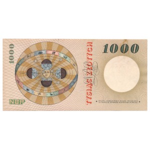1000 zloty 1965 - B - 