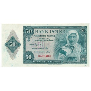 50 złotych 1939 