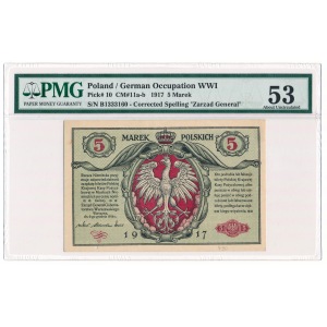 5 marek 1917 biletów - B - PMG 53