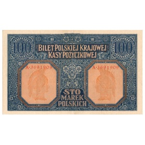 100 marek 1917 Generał - piękny