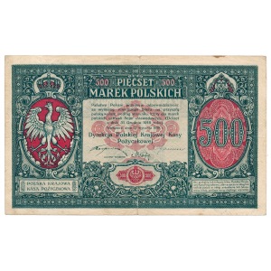 500 marek 1919 Dyrekcja - ładny 