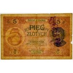 5 złotych 1919 S.48.B fałszerstwo z epoki