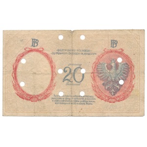 20 złotych 1924 fałszerstwo z epoki 