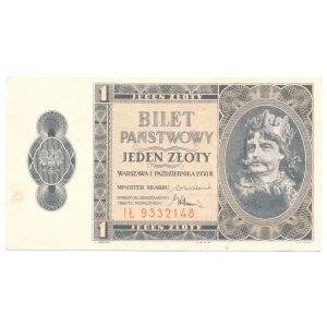 1 złoty 1938 IL Chrobry 