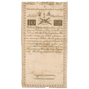 10 zloty 1794 -E- D.C. Blauw 