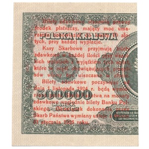 Poland Polen 1 grosz 1924 AY right half 