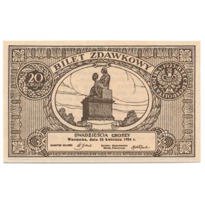 20 groszy 1924 