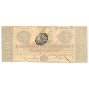 USA Georgia 5 dolarów 1862 