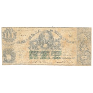 USA Alabama 10 dollars 1864