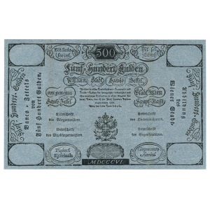 Austria 500 guldenów 1806 blankiet