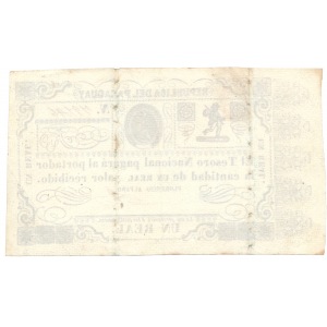 Paraguay 1 real (1865) 